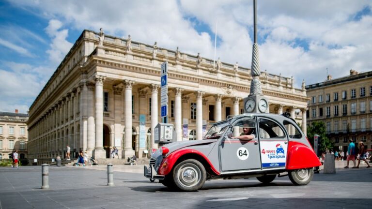 Bordeaux: Private Tour in a Citroën 2CV 3h