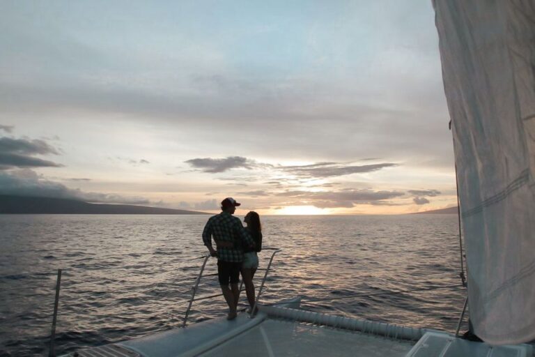 From Maalaea: Maui Sunset Cruise With Drinks and Snacks