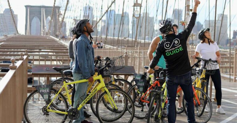 From Manhattan: 2-Hour Brooklyn Bridge Sightseeing Bike Tour