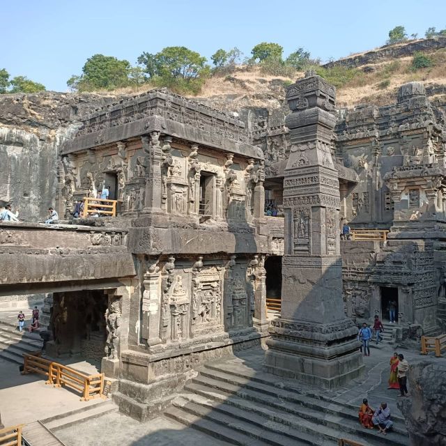 From Pune: Ajanta, Ellora Caves and Aurangabad Guided Tour