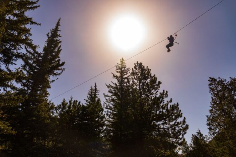 Idaho Springs: Clear Creek Ziplining Experience