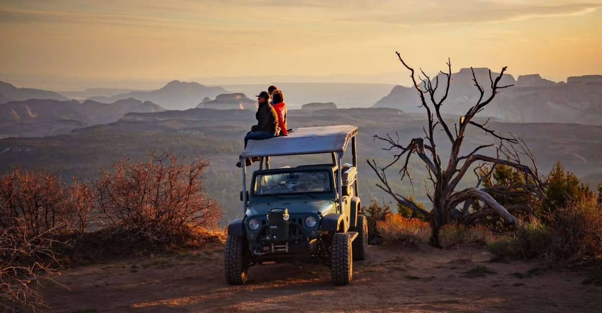 Orderville: East Zion National Park Sunset Zion Jeep Tour