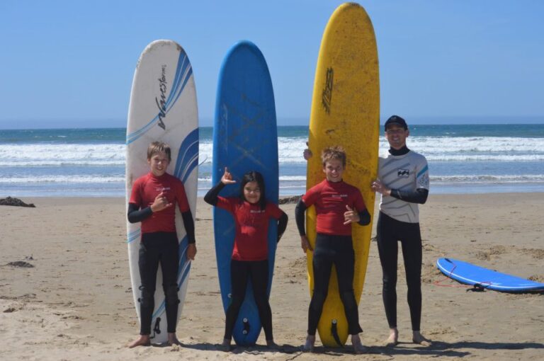 Pismo Beach: Private Group Surf Lesson- All Equip Included!