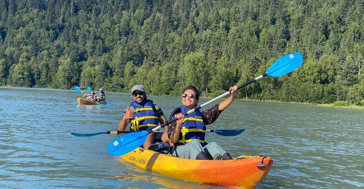 Seward Area Glacial Lake Kayaking Tour 1.5 Hr From Anchorage