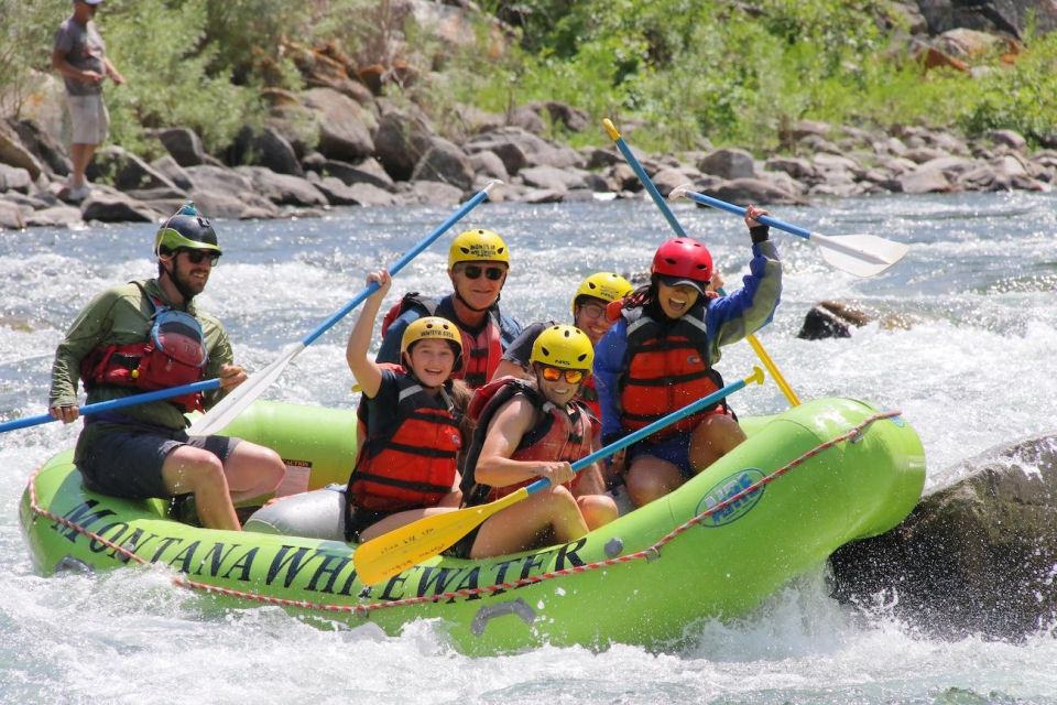 Big Sky: Half Day Rafting Trip on the Gallatin River (I-III) - Booking Information