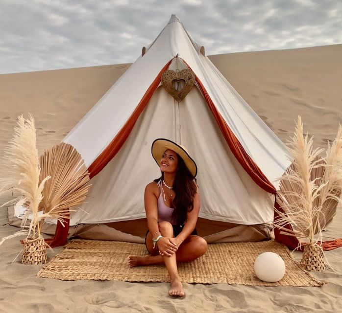 From Ica or Huacachina: Glamping in the Ica Desert 2D/1N - Cancellation Policy