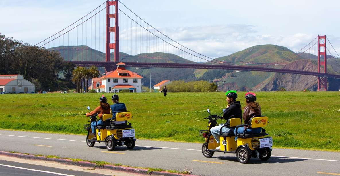 San Francisco: Electric Scooter Rental With GPS Storytelling - Tour Experience