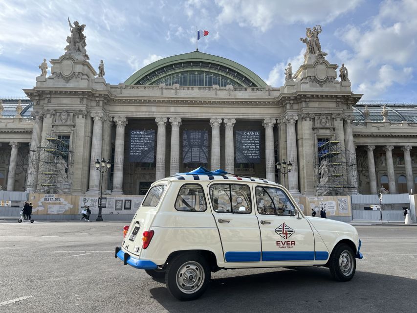 Paris: Private Sightseeing Tour in Renault 4L Electric 2h - Directions