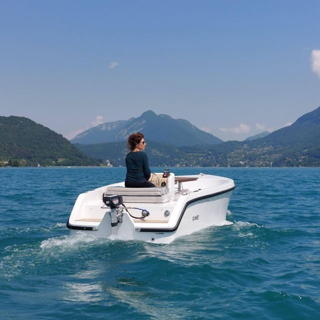Veyrier-du-Lac: Electric Boat Rental Without License - Boat Highlights and Description