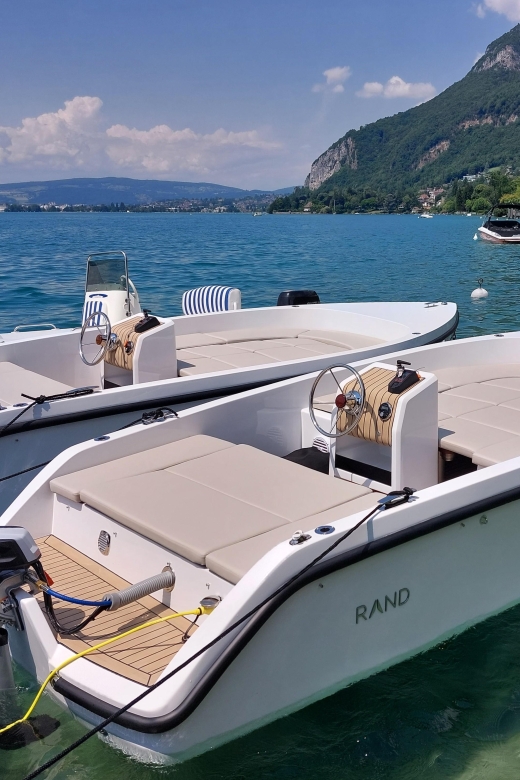 Veyrier-du-Lac: Electric Boat Rental Without License - Inclusions and Meeting Points