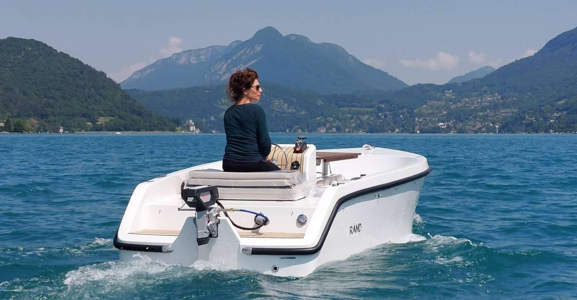 Veyrier-du-Lac: Electric Boat Rental Without License - Sum Up
