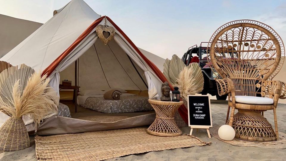 From Ica or Huacachina: Glamping in the Ica Desert 2D/1N - Directions