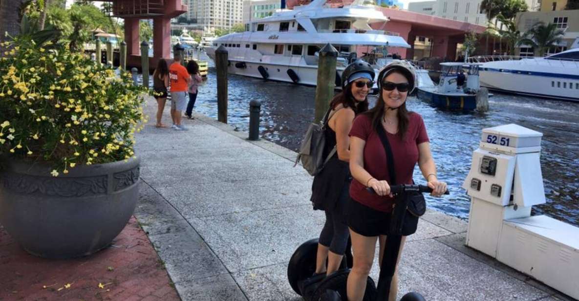 Fort Lauderdale: Famous Yachts and Mansions Segway Tour - Tour Details