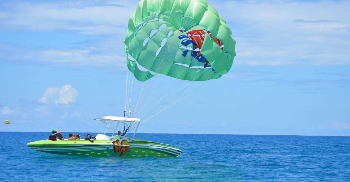 Oahu: Parasail on Maunalua Bay With Diamond Head Views