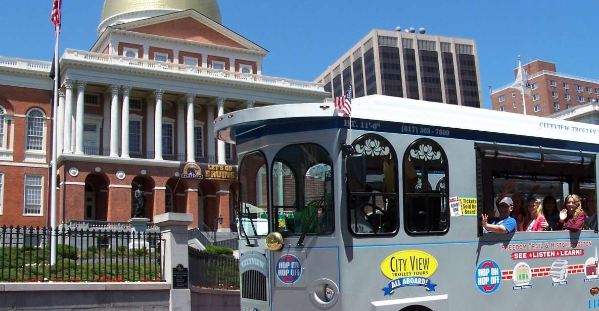 Boston: Hop-On, Hop-Off Trolley Ticket - Inclusions