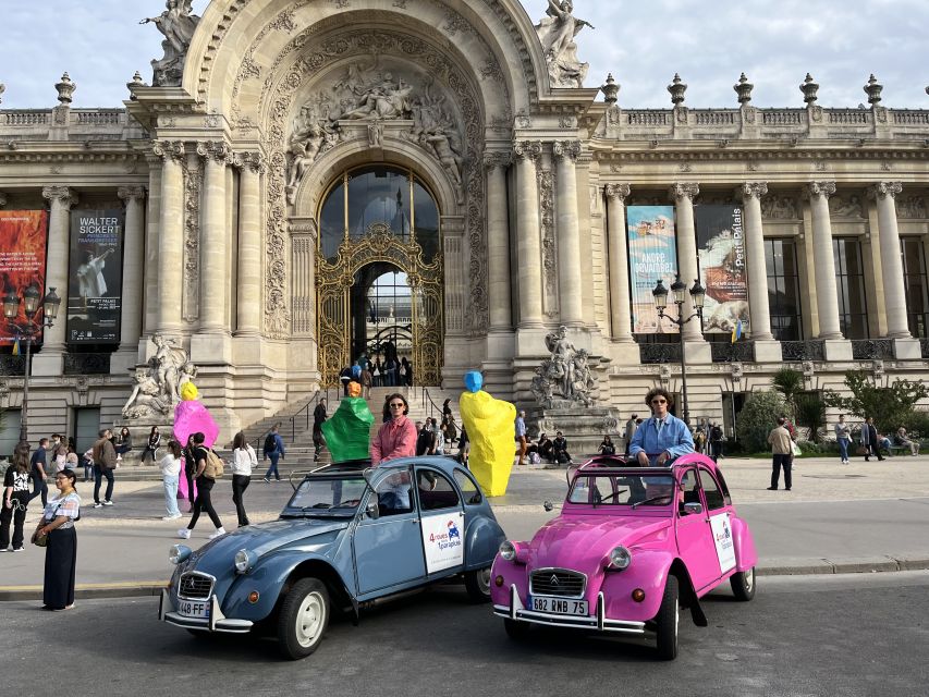 Paris: Private Sightseeing Tour in Citroën 2CV - Price and Duration