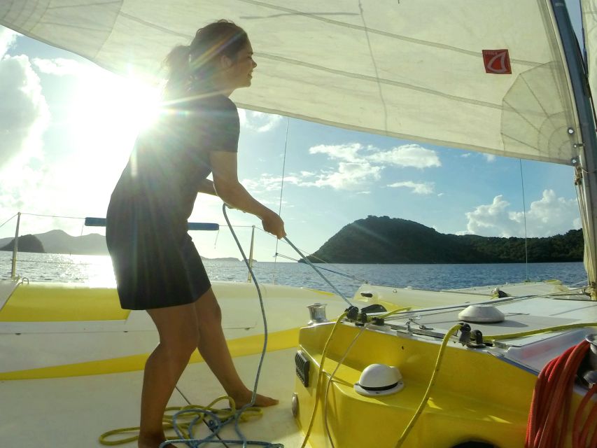 Sailing Catamaran in La Baie Des Saintes - Experience Highlights