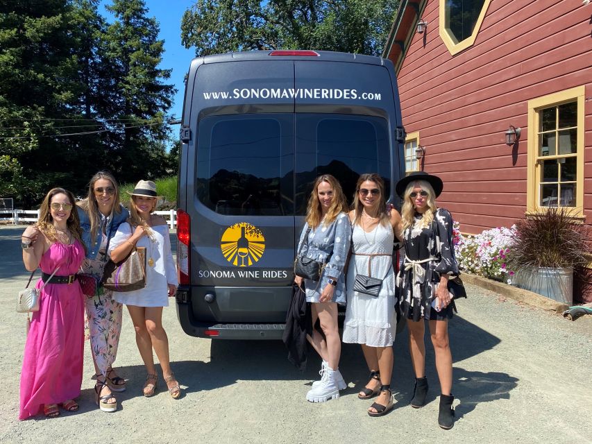 Sonoma Wine Rides: Join in Small Group Wine Tasting Tours - Itinerary