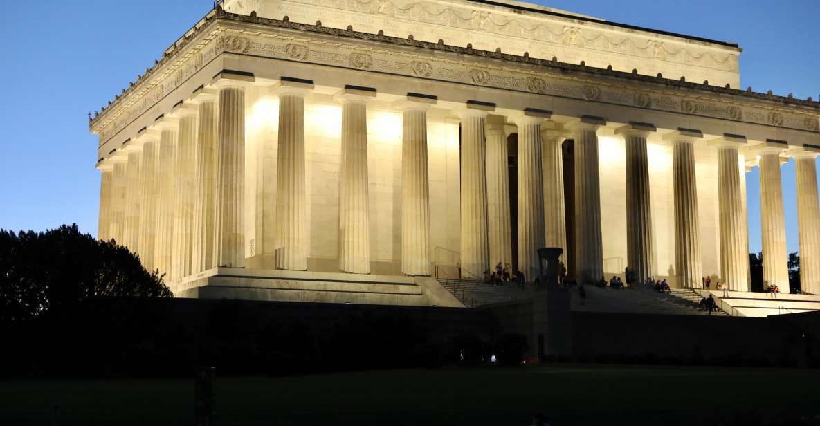 Washington DC Monuments by Night Bike Tour - Itinerary