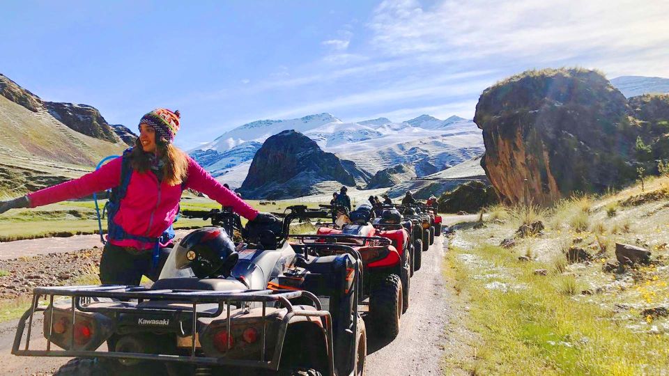 From Cusco: Private Tour in Atvs - Rainbow Mountain - Itinerary