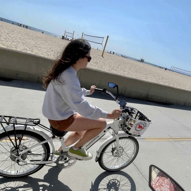 Los Angeles: Beach E-Bike Ride to Santa Monica and Back! - Detailed Itinerary and Stops