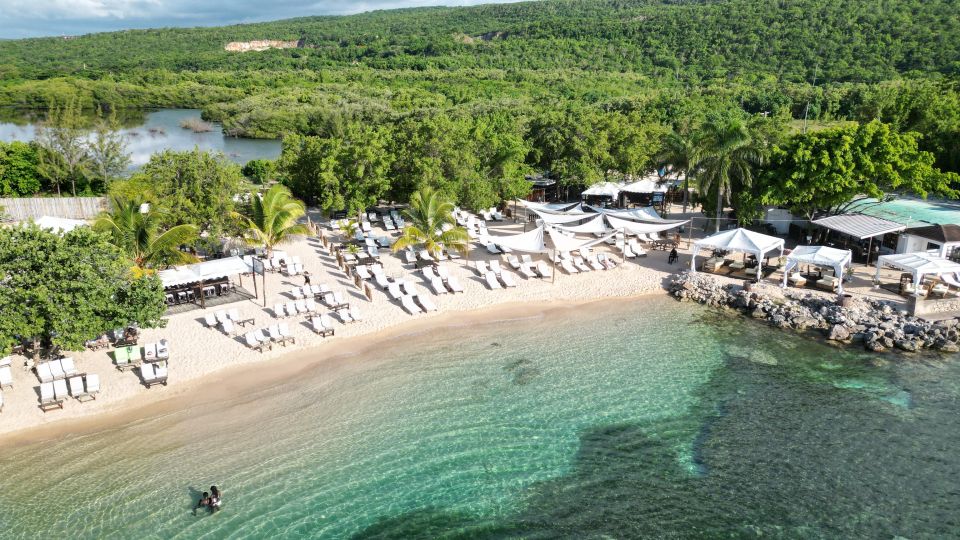 Montego Bay: Dunns River Falls & Lunch at Bamboo Beach Club - Tour Experience