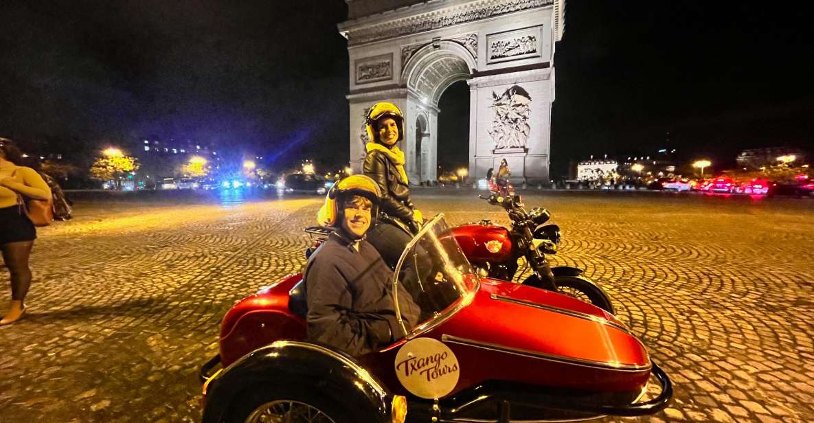 Paris by Night Sidecar Tour - Not Suitable for Children