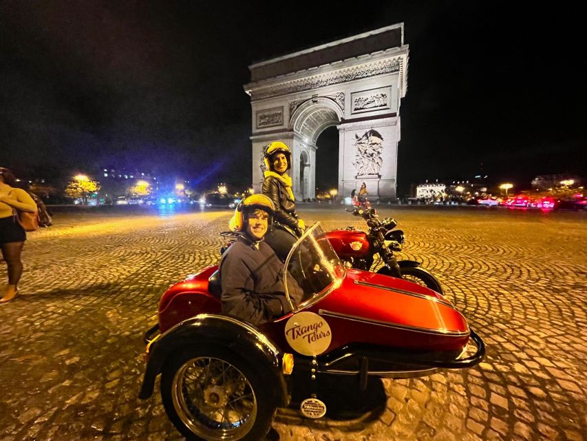 Paris by Night Sidecar Tour - Booking Information