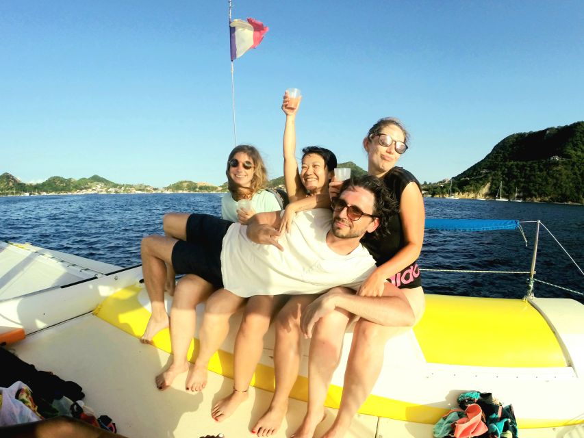 Sailing Catamaran in La Baie Des Saintes - Meeting Point