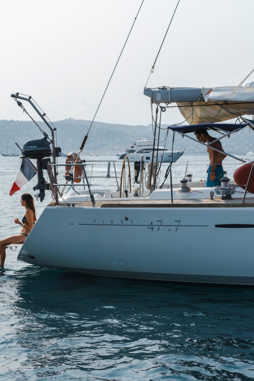 Aperitive at Sunset on Sailboat-Swim and Paddle-Antibes Cape - Common questions