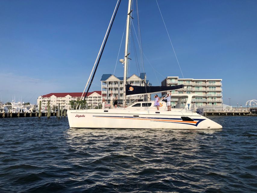 Ocean City: Atlantic Ocean Catamaran Cruise With Crew - Sum Up