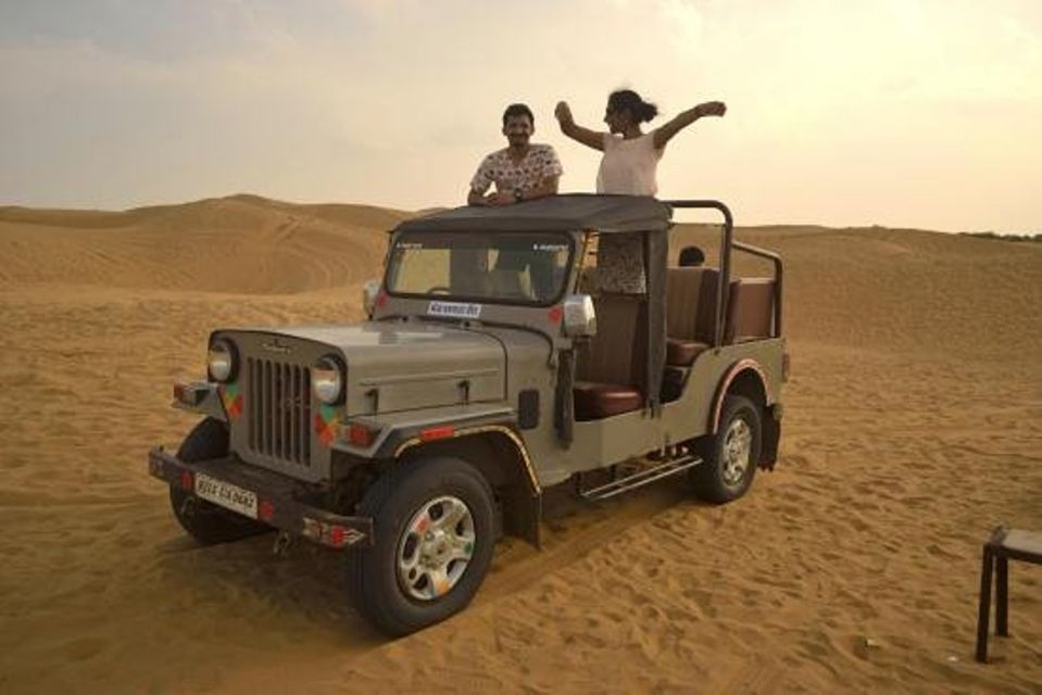 Desert Jeep Safari & Camel Safari Tour From Jodhpur - Key Points