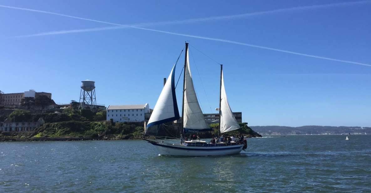 San Francisco: Bay Sailing Tour With Drinks - Key Points