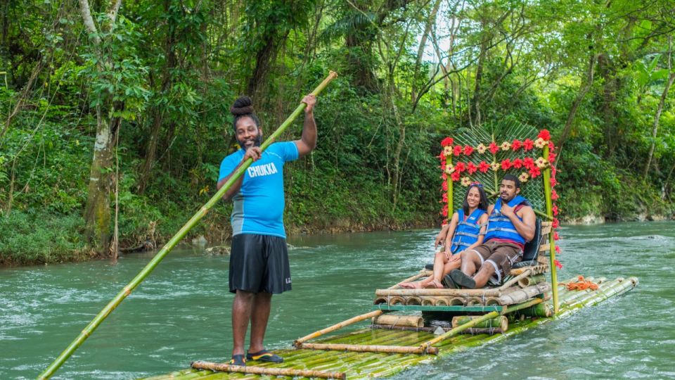 From Montego Bay and Negril: Reggae Rafting at Lethe