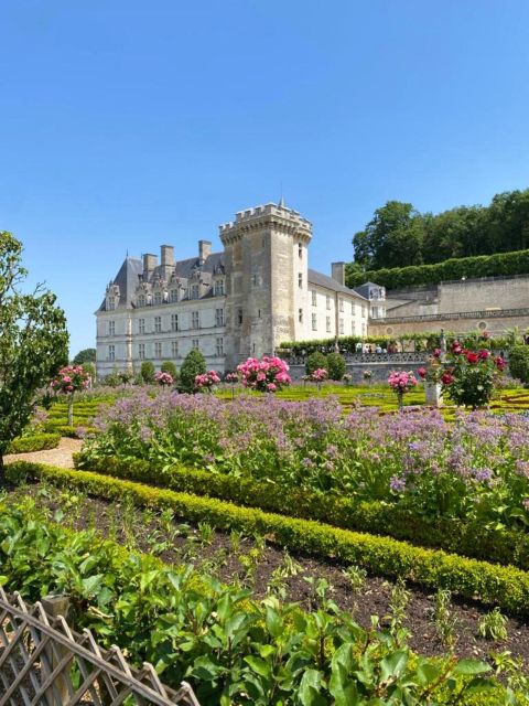 From Tours: Villandry, Azay-le-Rideau & Vouvray Winery