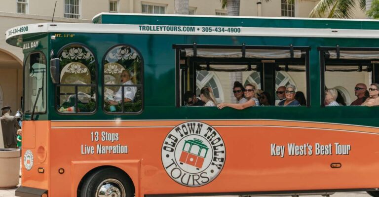 Key West: Old Town Trolley 12-Stop Hop-On Hop-Off Tour