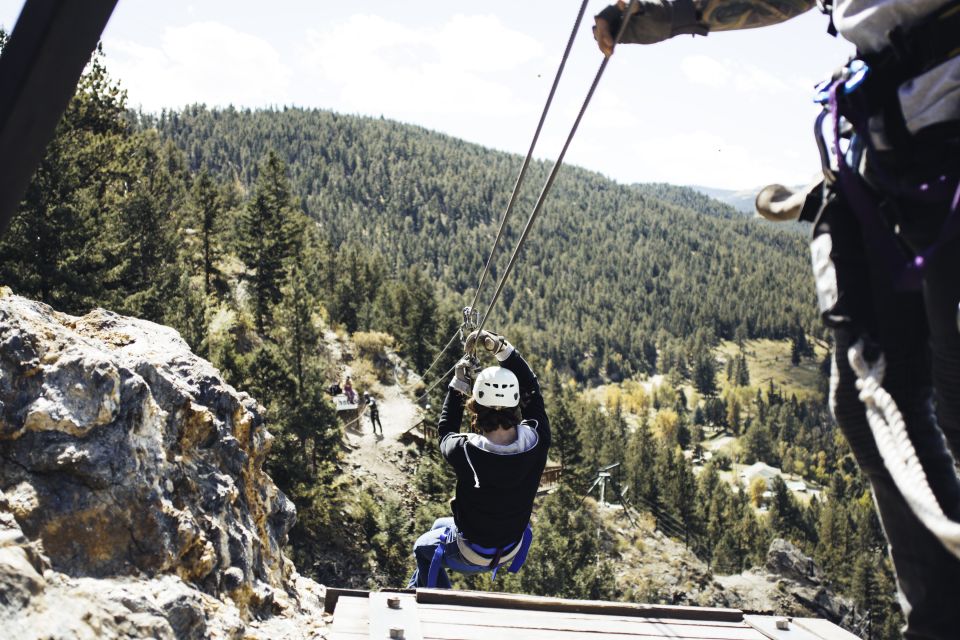 Idaho Springs: Cliffside Zipline Adventure - Booking Information