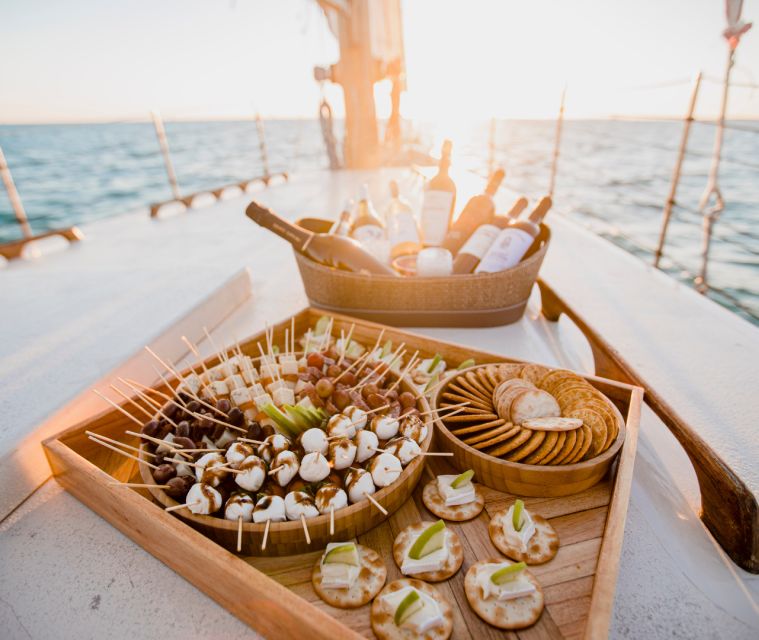 Key West Wind and Wine Sunset Sail Aboard Classic Schooner - Payment and Amenities