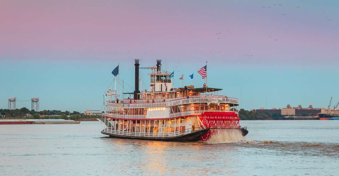 New Orleans: Evening Jazz Cruise on the Steamboat Natchez - Booking Information