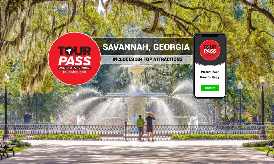 Savannah: Full Admission Tour Pass for 30+ Tours - Inclusions