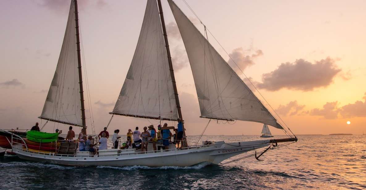 Key West Wind and Wine Sunset Sail Aboard Classic Schooner - Departure Details and Check-in