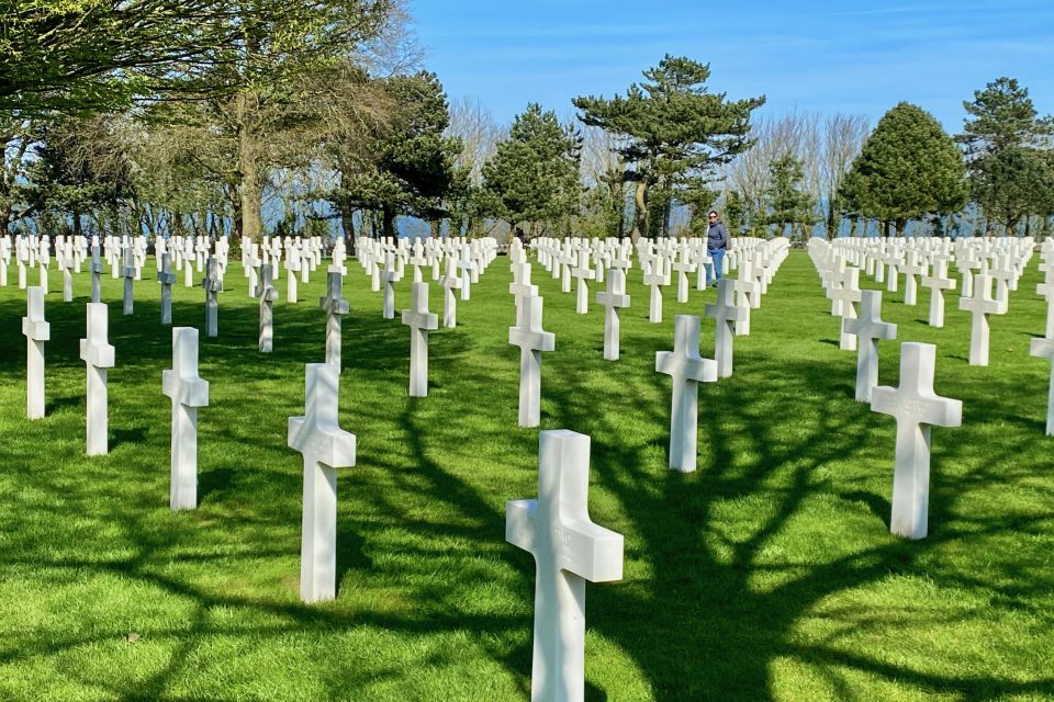 Omaha, Utah Landing Beaches Small-group by Mercedes - Inclusions