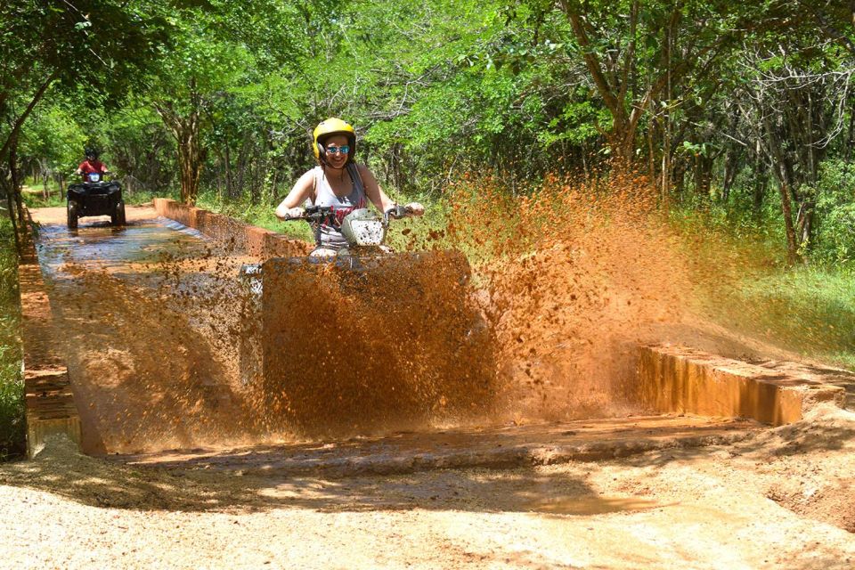 Atv Adventure and Bamboo Rafting With Limestone Foot Massage - Location and Setting