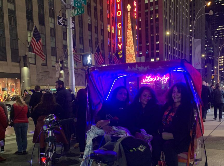 New York City: Guided Christmas Lights Private Pedicab Tour - Price Information