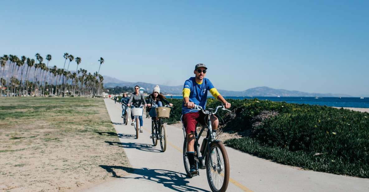 Santa Barbara: Electric Bike City Tour - Bike Tour Itinerary