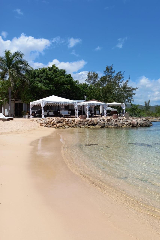 Falmouth: Bamboo Beach Club & Dunns River Falls - Tour Duration and Inclusions