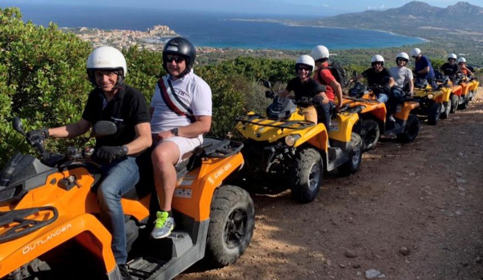 Calvi: 2-Hour Quad Bike Trip Between Sea and Mountains - Group Size and Highlights