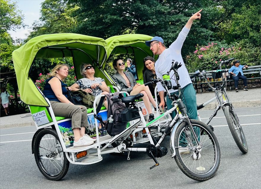 NYC: Explore Central Park on a Private Pedicab Tour W/Photos - Itinerary Highlights