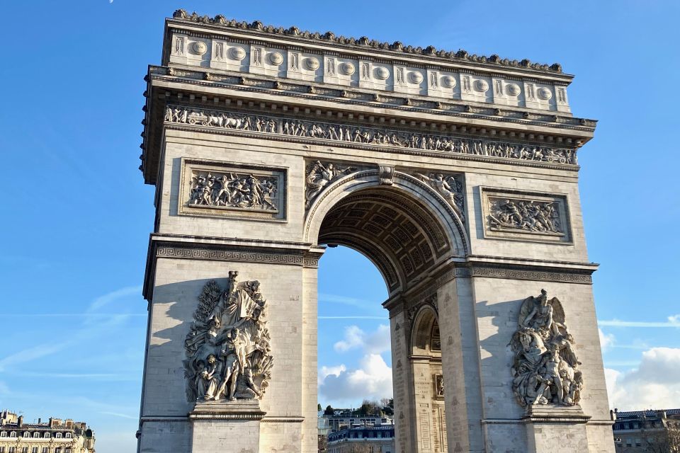 Paris Full Day 7 Iconic Sights City Tour Minivan 2-7 People - Tour Itinerary