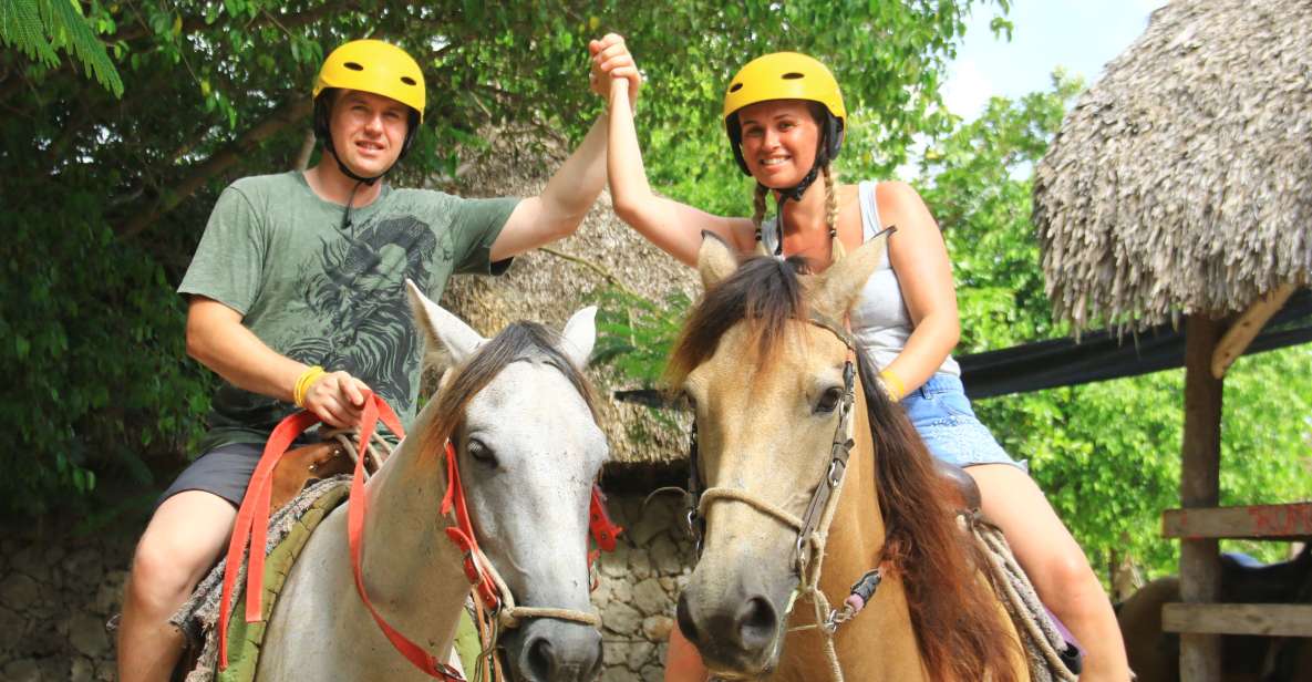 Punta Cana: Bávaro Adventure Park Horse Riding & Waterfalls - Price and Duration